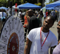 Malcolm Perry Coordinates Fitness and Health Awareness Booth At FBC